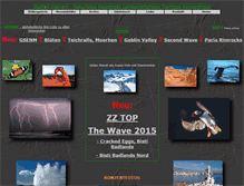 Tablet Screenshot of kleinert-naturfoto.de